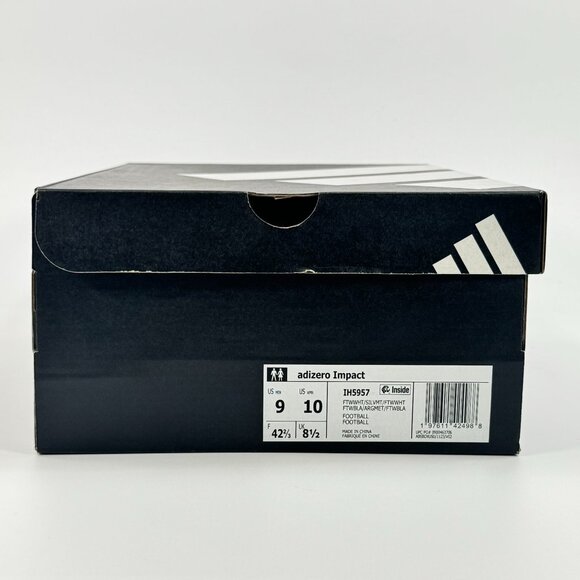 Adidas Adizero Impact \'Cloud White Silver\' IH5957 Football Multi Size main image 12